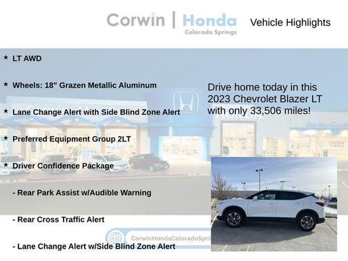 2023 Chevrolet Blazer 2LT