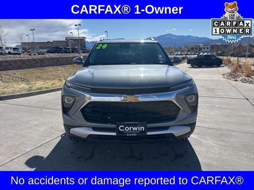 Sterling Gray Metallic 2024 Chevrolet Trailblazer LT