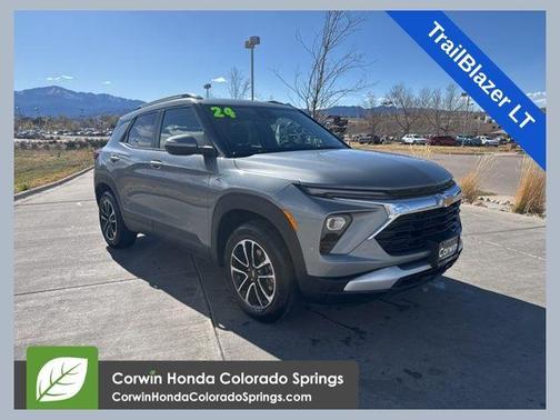 Sterling Gray Metallic 2024 Chevrolet Trailblazer LT