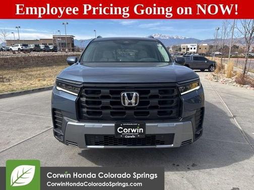 Smoke Blue 2026 Honda Pilot EX-L