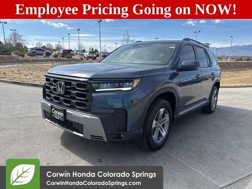 Smoke Blue 2026 Honda Pilot EX-L