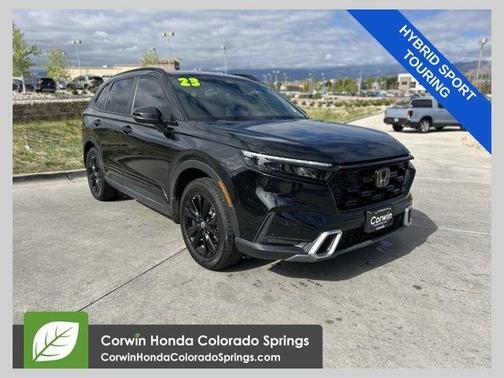 Crystal Black Pearl 2023 Honda CR-V Hybrid Sport Touring