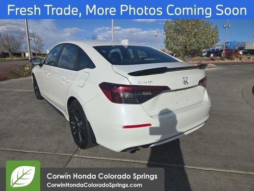 Platinum White Pearl 2025 Honda Civic Si Base