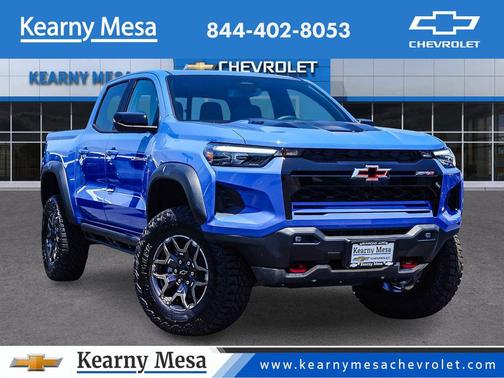 Reef Blue Metallic 2026 Chevrolet Colorado ZR2