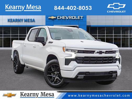 Summit White 2026 Chevrolet Silverado 1500 RST