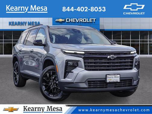 Sterling Gray Metallic 2026 Chevrolet Traverse LT