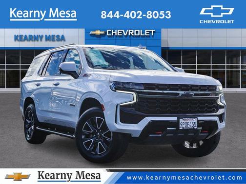 Summit White 2021 Chevrolet Tahoe Z71