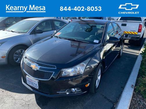 Black Granite Metallic 2014 Chevrolet Cruze 1LT