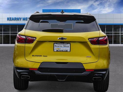 Nitro Yellow Metallic 2022 Chevrolet Blazer RS