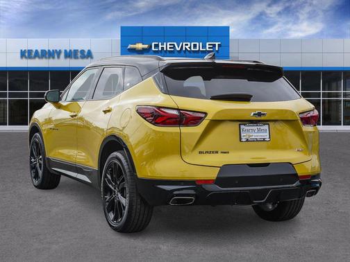 Nitro Yellow Metallic 2022 Chevrolet Blazer RS