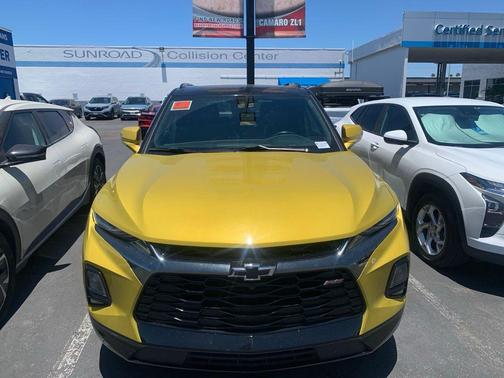 Nitro Yellow Metallic 2022 Chevrolet Blazer RS
