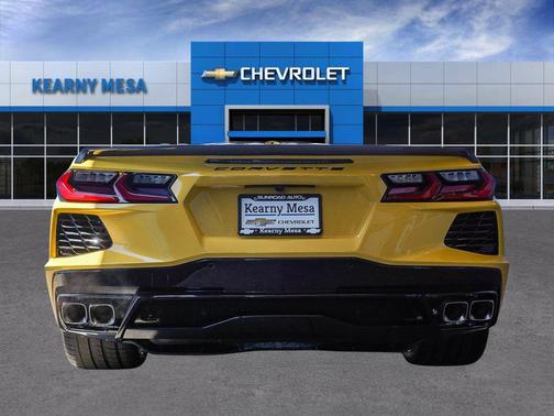 Competition Yellow Tintcoat Metallic 2026 Chevrolet Corvette Stingray w/1LT