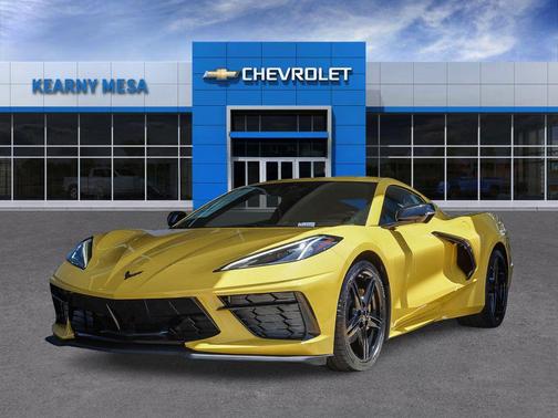 Competition Yellow Tintcoat Metallic 2026 Chevrolet Corvette Stingray w/1LT