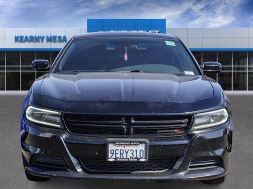 Pitch Black Clearcoat 2020 Dodge Charger SXT