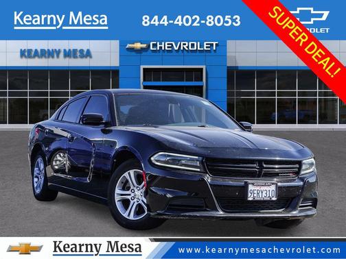 Pitch Black Clearcoat 2020 Dodge Charger SXT