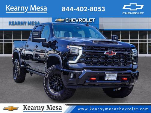 Black 2026 Chevrolet Silverado 2500 ZR2