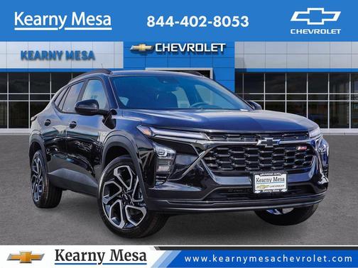 Mosaic Black Metallic 2026 Chevrolet Trax 2RS