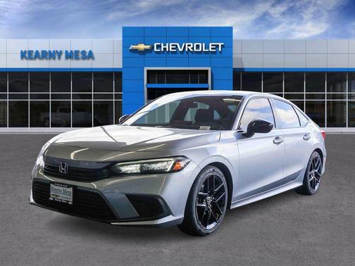 Lunar Silver Metallic 2022 Honda Civic Sport