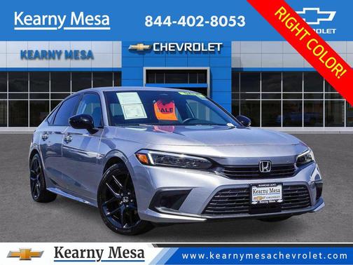 Lunar Silver Metallic 2022 Honda Civic Sport