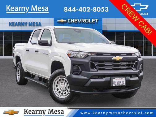 Summit White 2026 Chevrolet Colorado WT