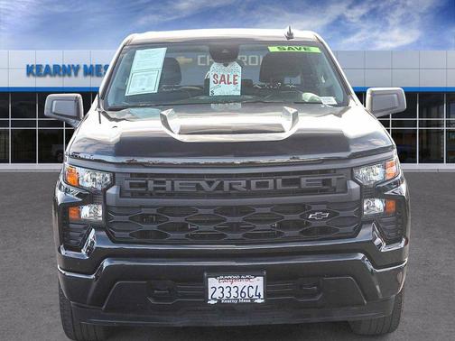 Black 2024 Chevrolet Silverado 1500 Custom
