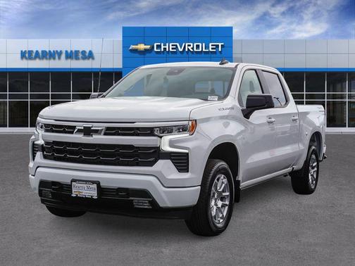 Summit White 2026 Chevrolet Silverado 1500 RST