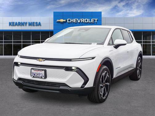 Summit White 2026 Chevrolet Equinox EV LT