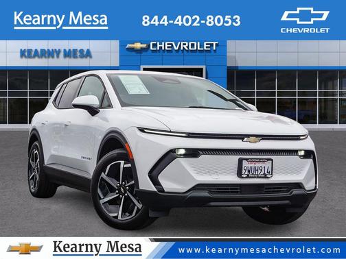 Summit White 2026 Chevrolet Equinox EV LT