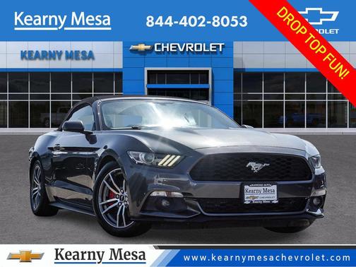 Magnetic Metallic 2016 Ford Mustang EcoBoost Premium
