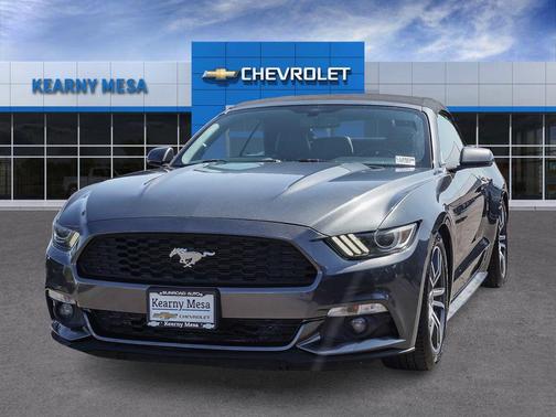Magnetic Metallic 2016 Ford Mustang EcoBoost Premium