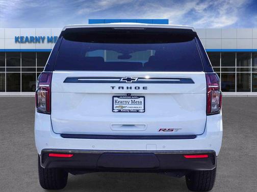 Summit White 2022 Chevrolet Tahoe RST