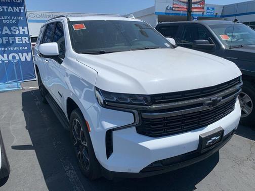 Summit White 2022 Chevrolet Tahoe RST