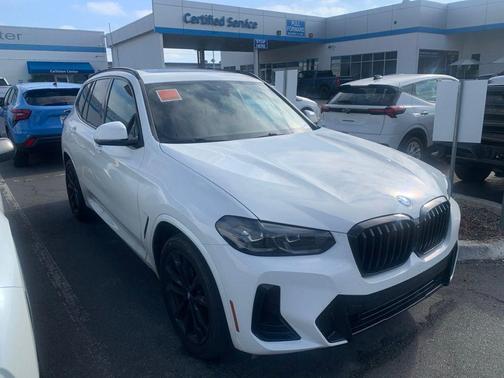 Alpine White 2024 BMW X3 sDrive30i