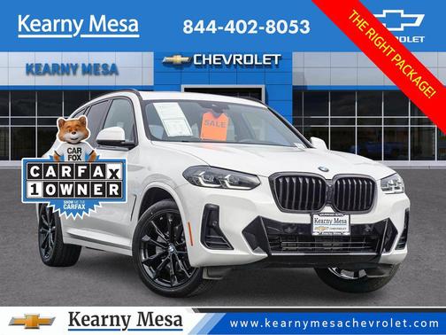 Alpine White 2024 BMW X3 sDrive30i