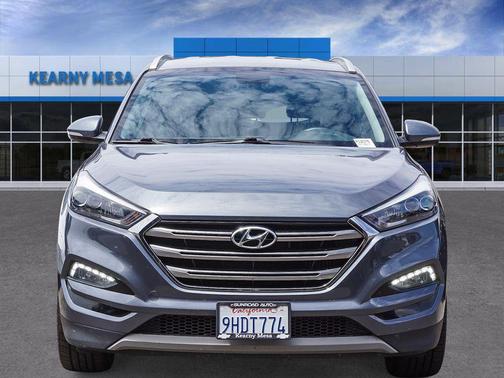 Coliseum Gray 2018 Hyundai TUCSON Limited