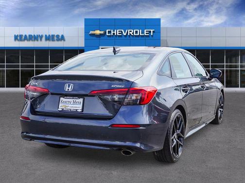 Morning Mist Metallic 2024 Honda Civic Sport