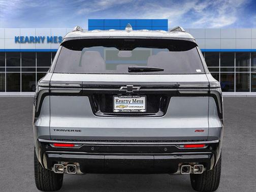 Sterling Gray Metallic 2026 Chevrolet Traverse RS