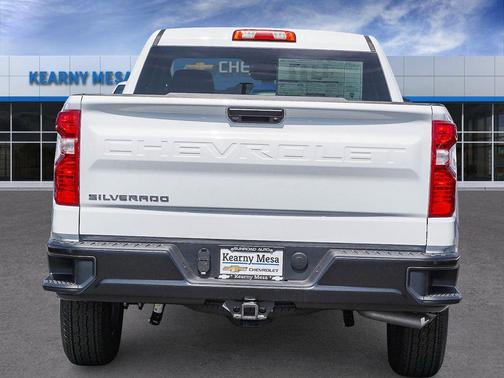 Summit White 2026 Chevrolet Silverado 1500 WT