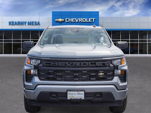 Sterling Gray Metallic 2026 Chevrolet Silverado 1500 Custom
