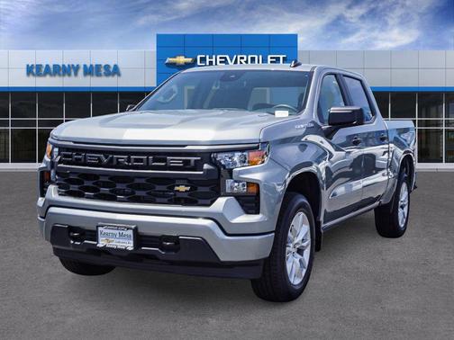 Sterling Gray Metallic 2026 Chevrolet Silverado 1500 Custom