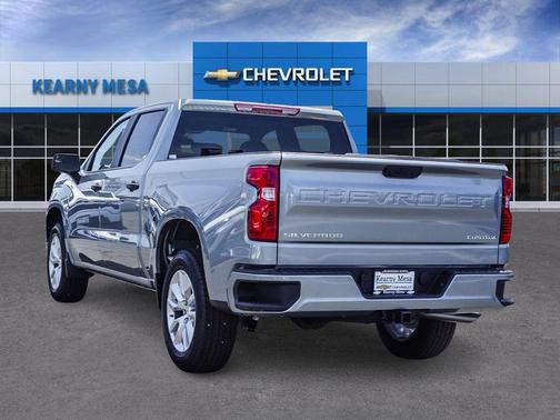 Sterling Gray Metallic 2026 Chevrolet Silverado 1500 Custom