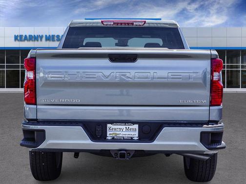 Sterling Gray Metallic 2026 Chevrolet Silverado 1500 Custom