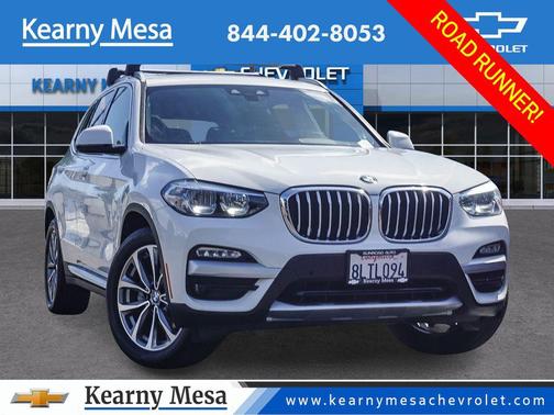 Alpine White 2019 BMW X3 sDrive30i