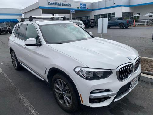 Alpine White 2019 BMW X3 sDrive30i
