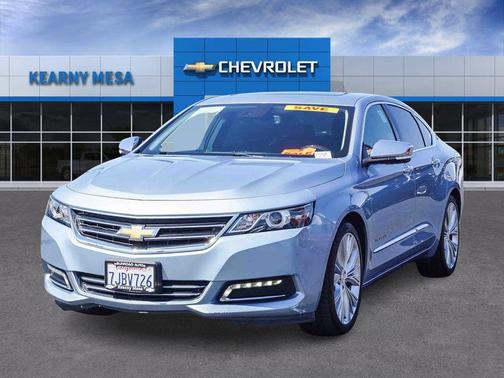 Silver Topaz Metallic 2014 Chevrolet Impala LTZ
