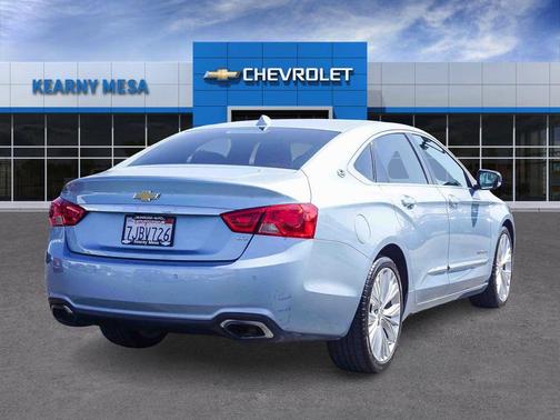 Silver Topaz Metallic 2014 Chevrolet Impala LTZ