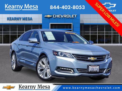 Silver Topaz Metallic 2014 Chevrolet Impala LTZ
