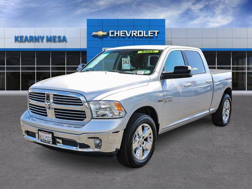 Bright Silver Clearcoat Metallic 2018 RAM 1500 Big Horn