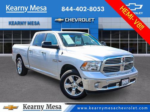 Bright Silver Clearcoat Metallic 2018 RAM 1500 Big Horn