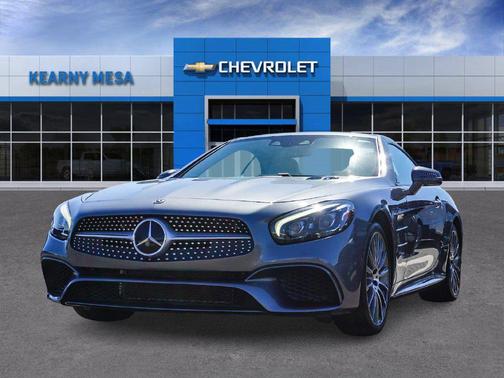 Silver 2018 Mercedes-Benz SL 550 SL 550